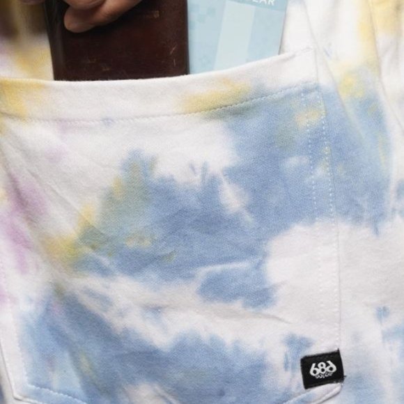 BNWT 686 x Grateful Dead Everywhere Performance Double Knit Pants Tie Dye Sweats - Picture 6 of 12